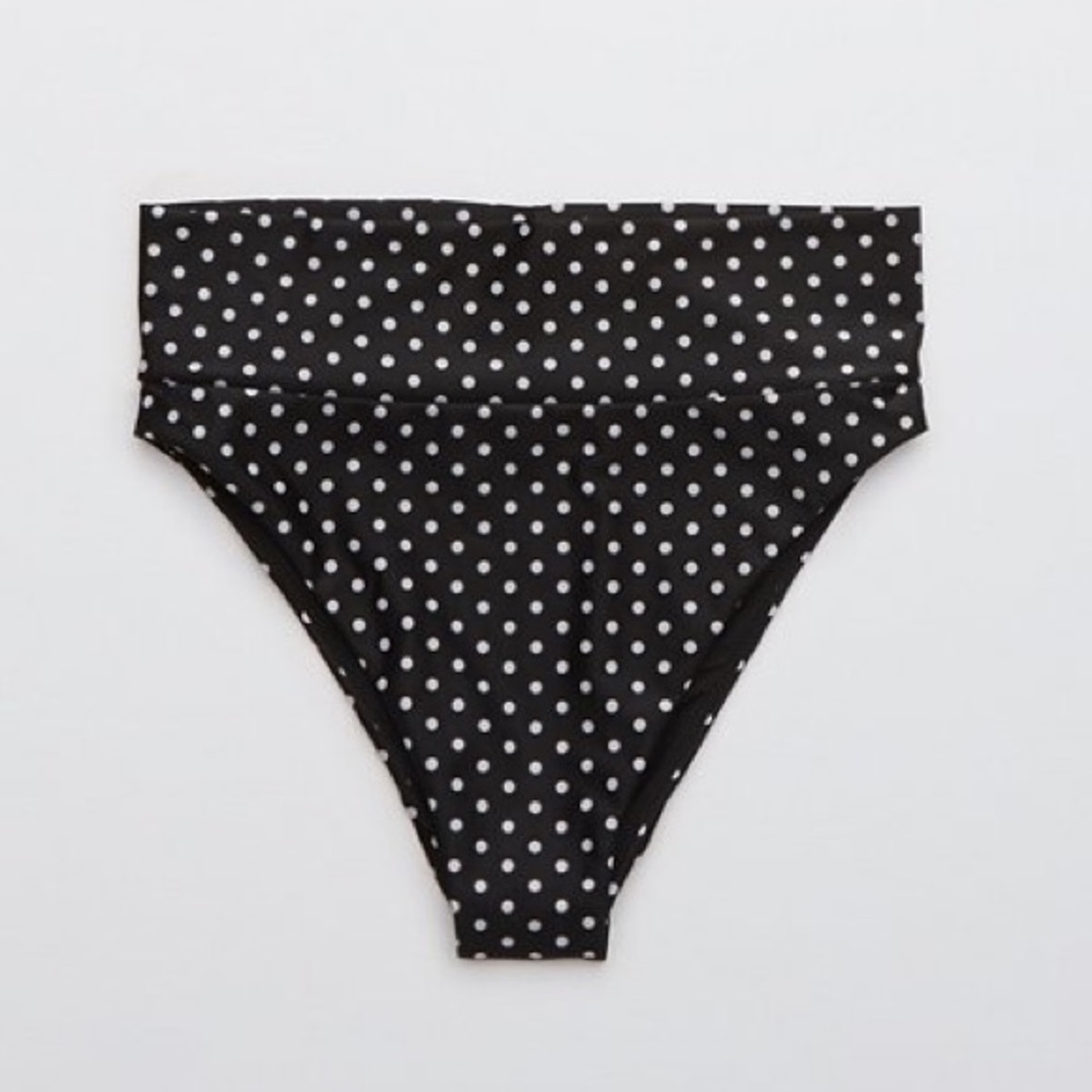 Aerie High Cut Cheeky Bikini Bottom